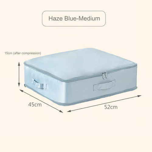 Compression Duvet Storage Bag – Large Capacity, Breathable Satin, Machine Washable